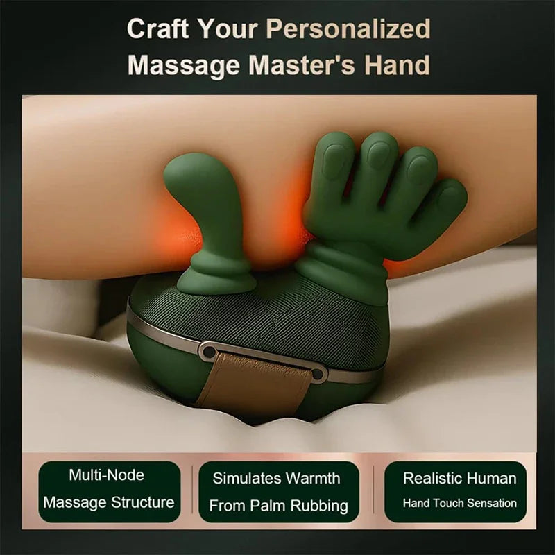 Electric Neck And Shoulder Massager With Heat For Muscle Relaxation