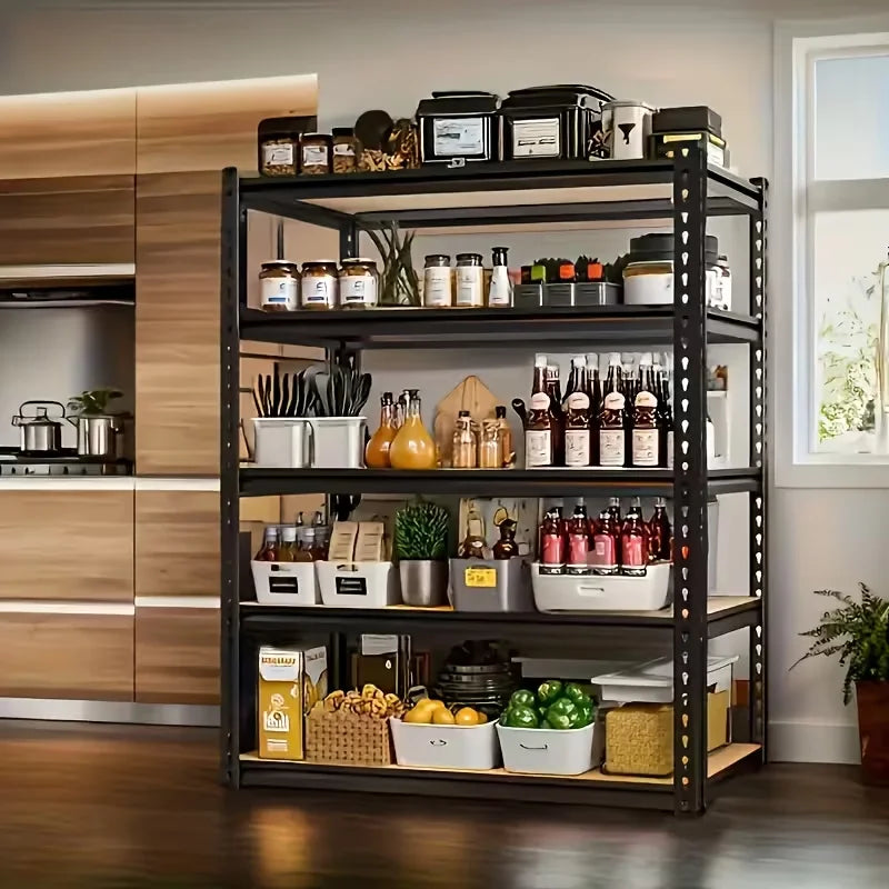 Heavy Duty Metal Rack With 2000 Pound Per Layer Capacity