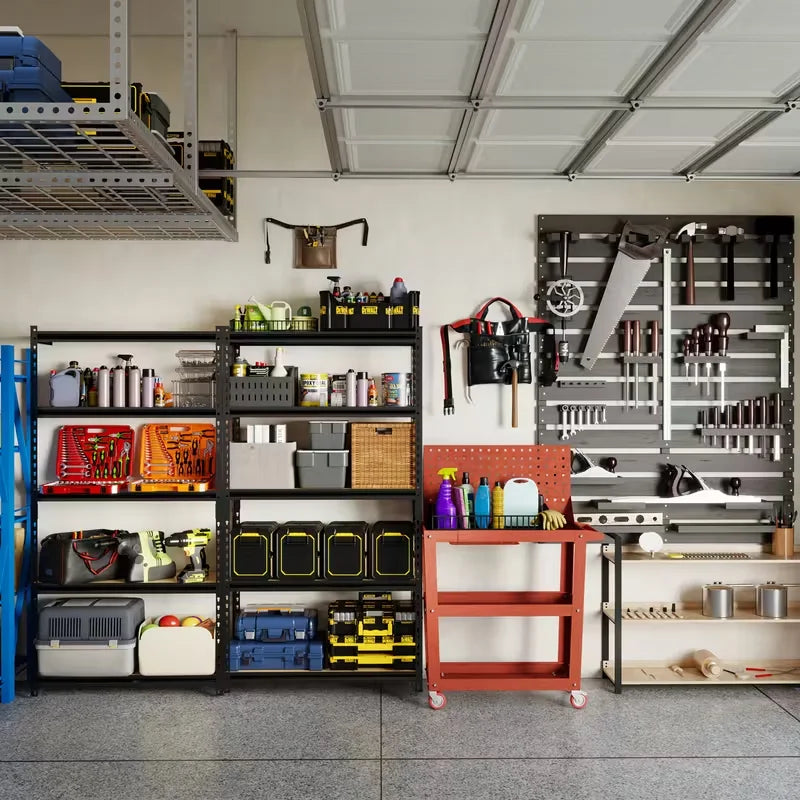 Heavy Duty Metal Rack With 2000 Pound Per Layer Capacity