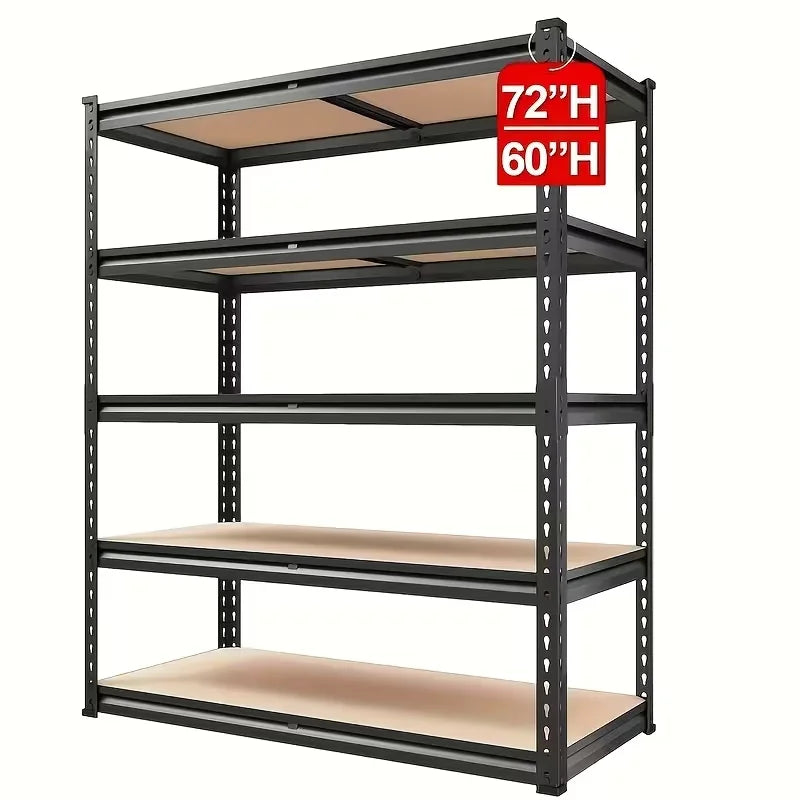 Heavy Duty Metal Rack With 2000 Pound Per Layer Capacity