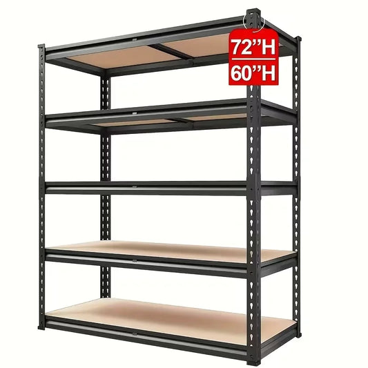Heavy Duty Metal Rack With 2000 Pound Per Layer Capacity