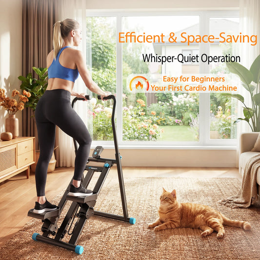 MERACH Foldable Stair Stepper for Full Body Home Fitness Workouts