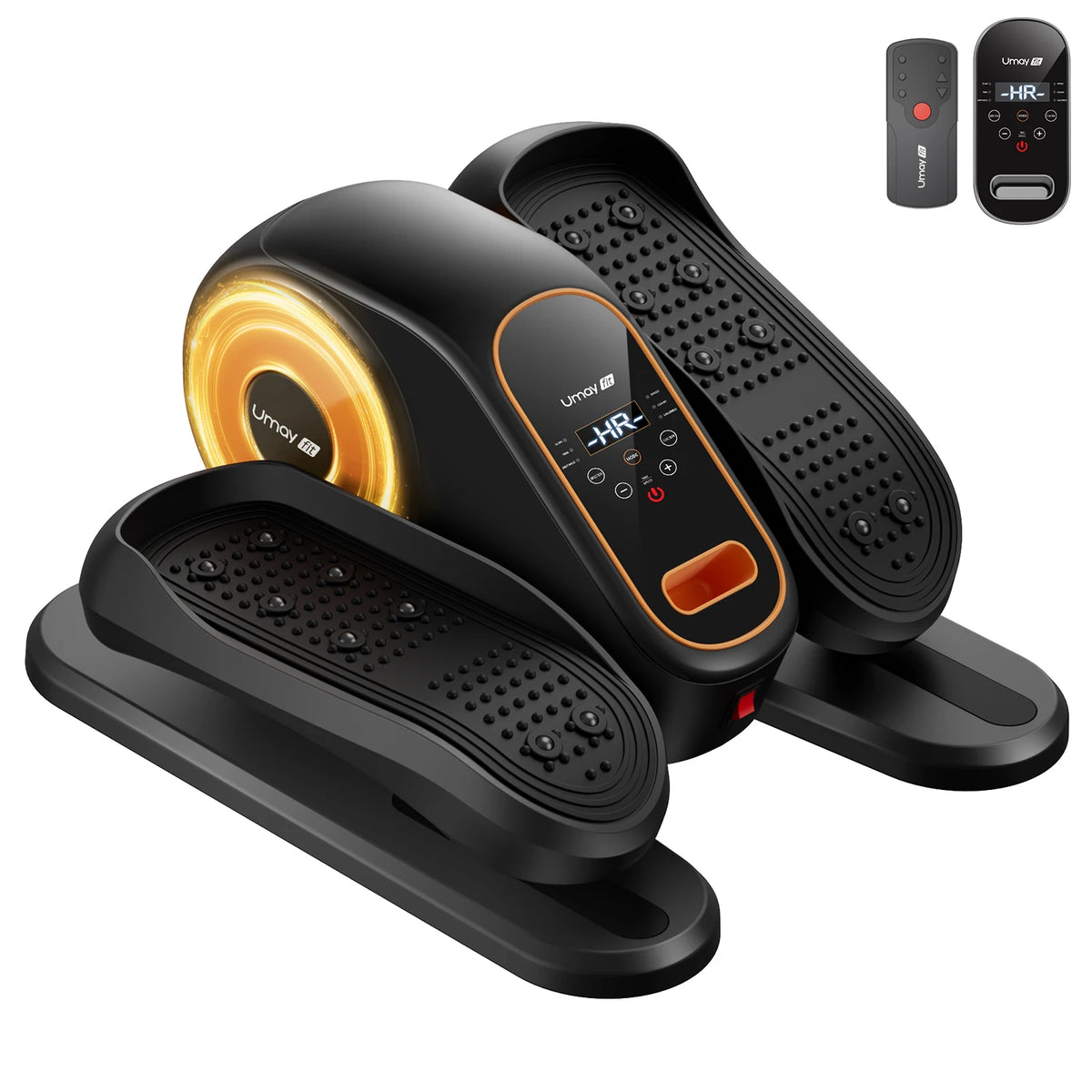 UMAY Under Desk Electric Elliptical for Home Office Workouts