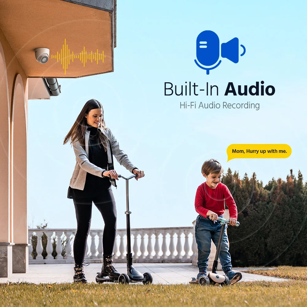 ANNKE 4K PoE Security Camera With AI Detection And Audio