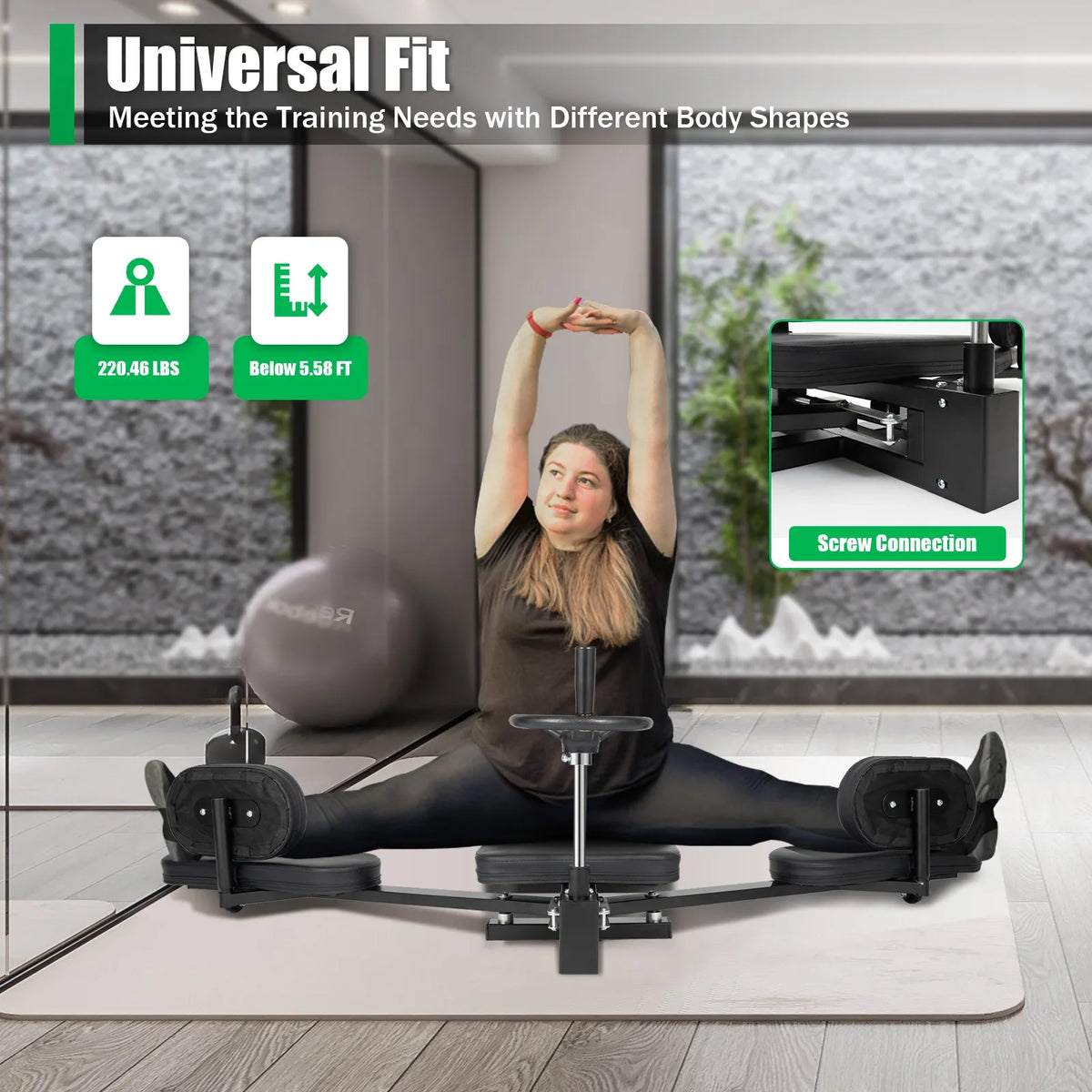 Heavy Duty Leg Stretcher Machine For Flexibility And Splits