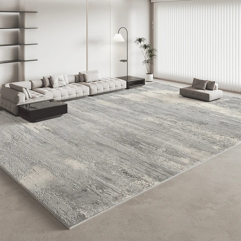 Plush Striped Area Rug for Living Room and Bedroom Decor