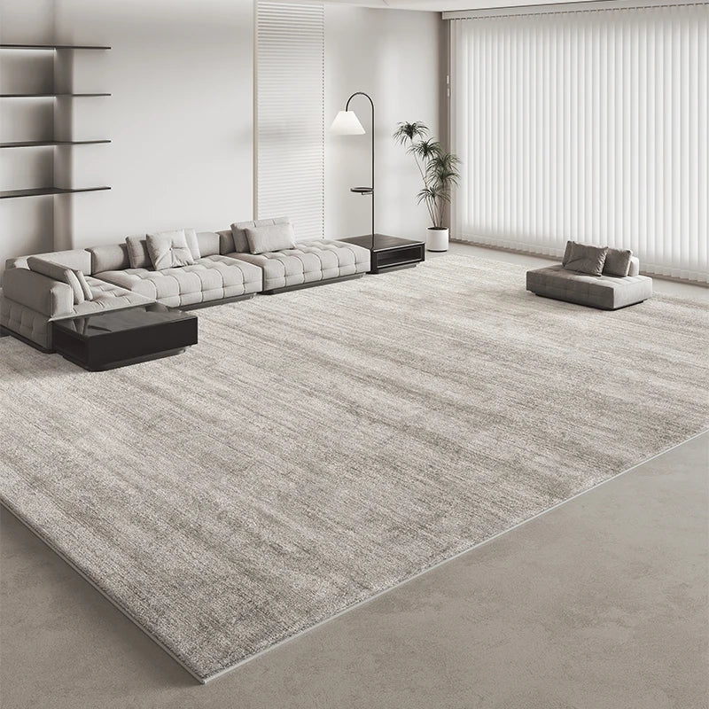 Plush Striped Area Rug for Living Room and Bedroom Decor