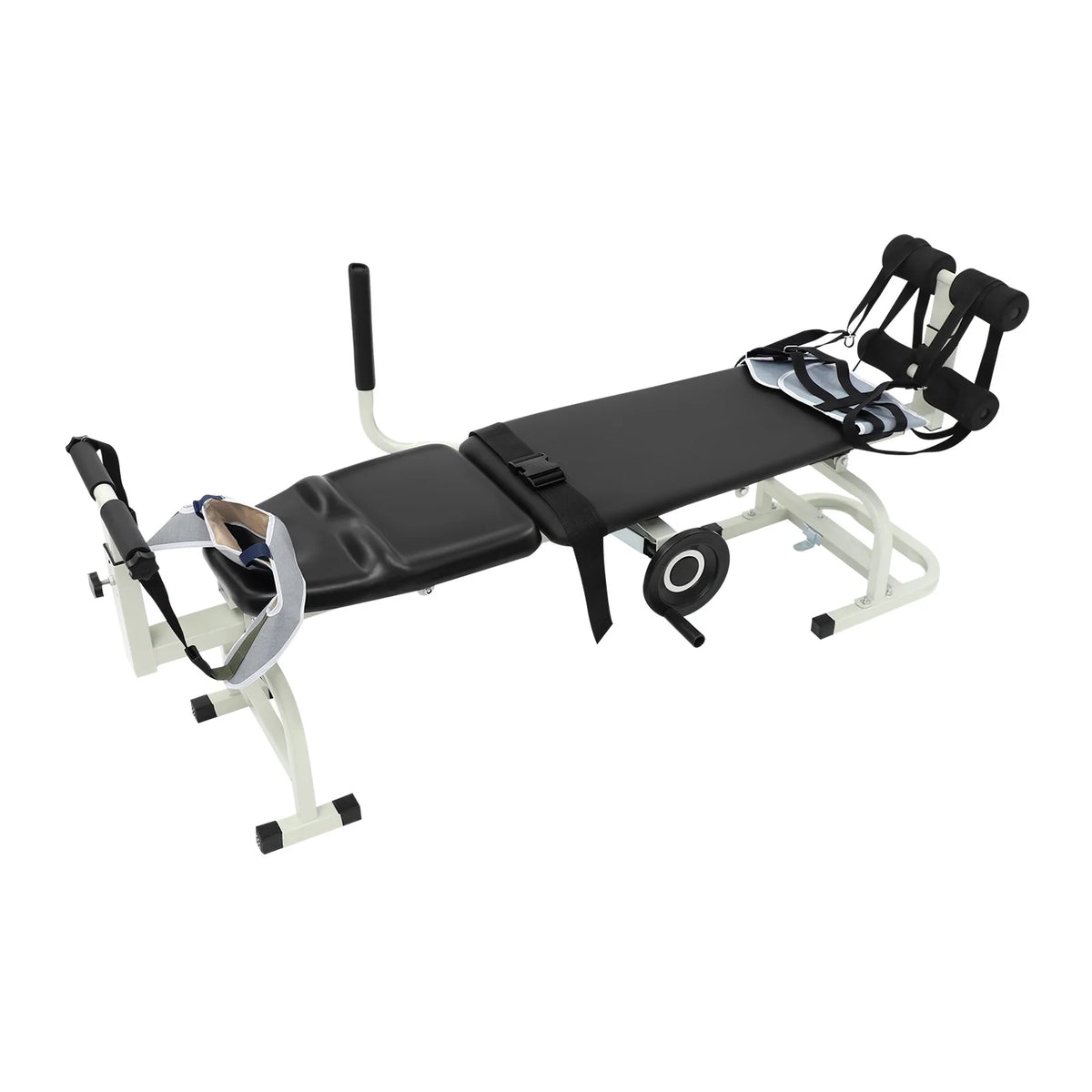 Multifunctional Back Stretch Bench With Neck And Lumbar Traction