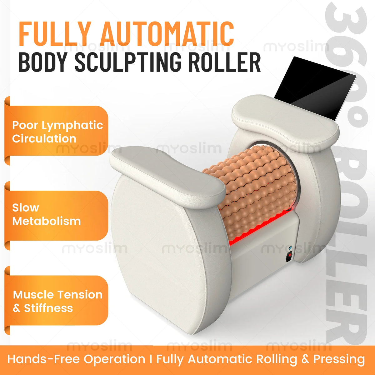 3D Roller Massage Chair for Full Body Comfort and Relief