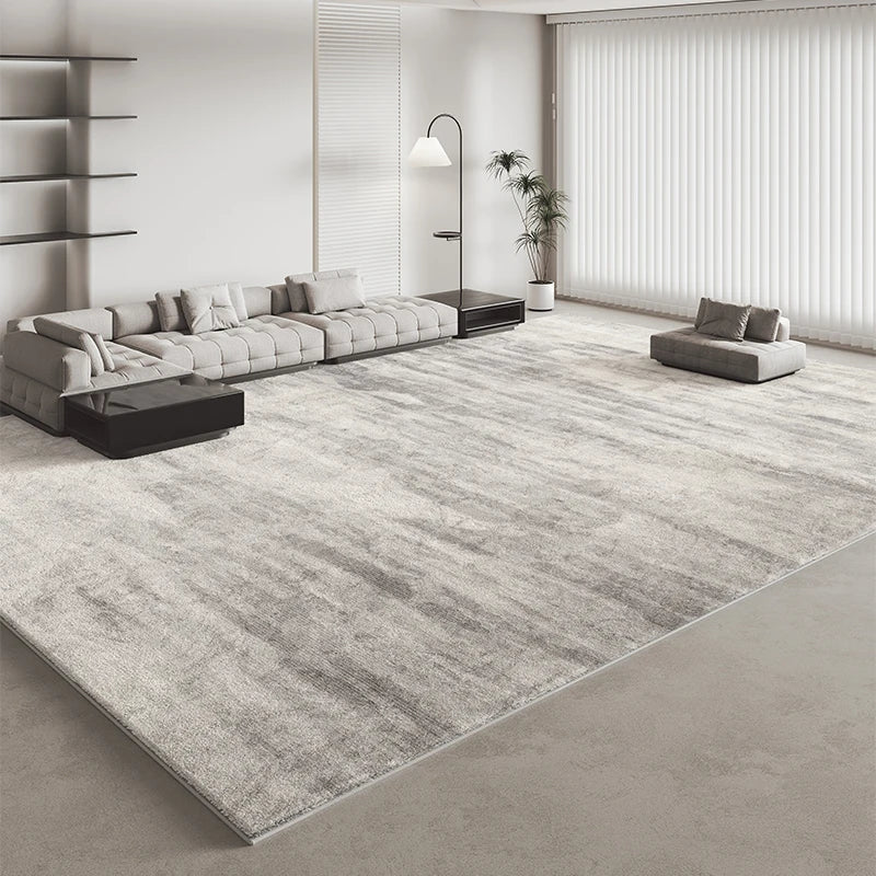 Plush Striped Area Rug for Living Room and Bedroom Decor
