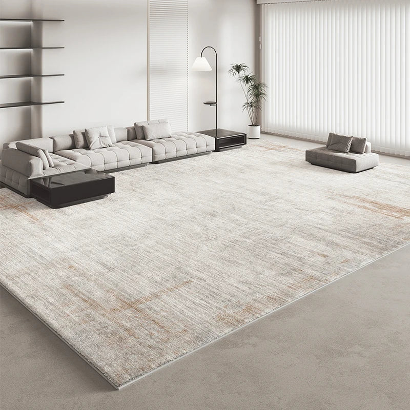 Plush Striped Area Rug for Living Room and Bedroom Decor
