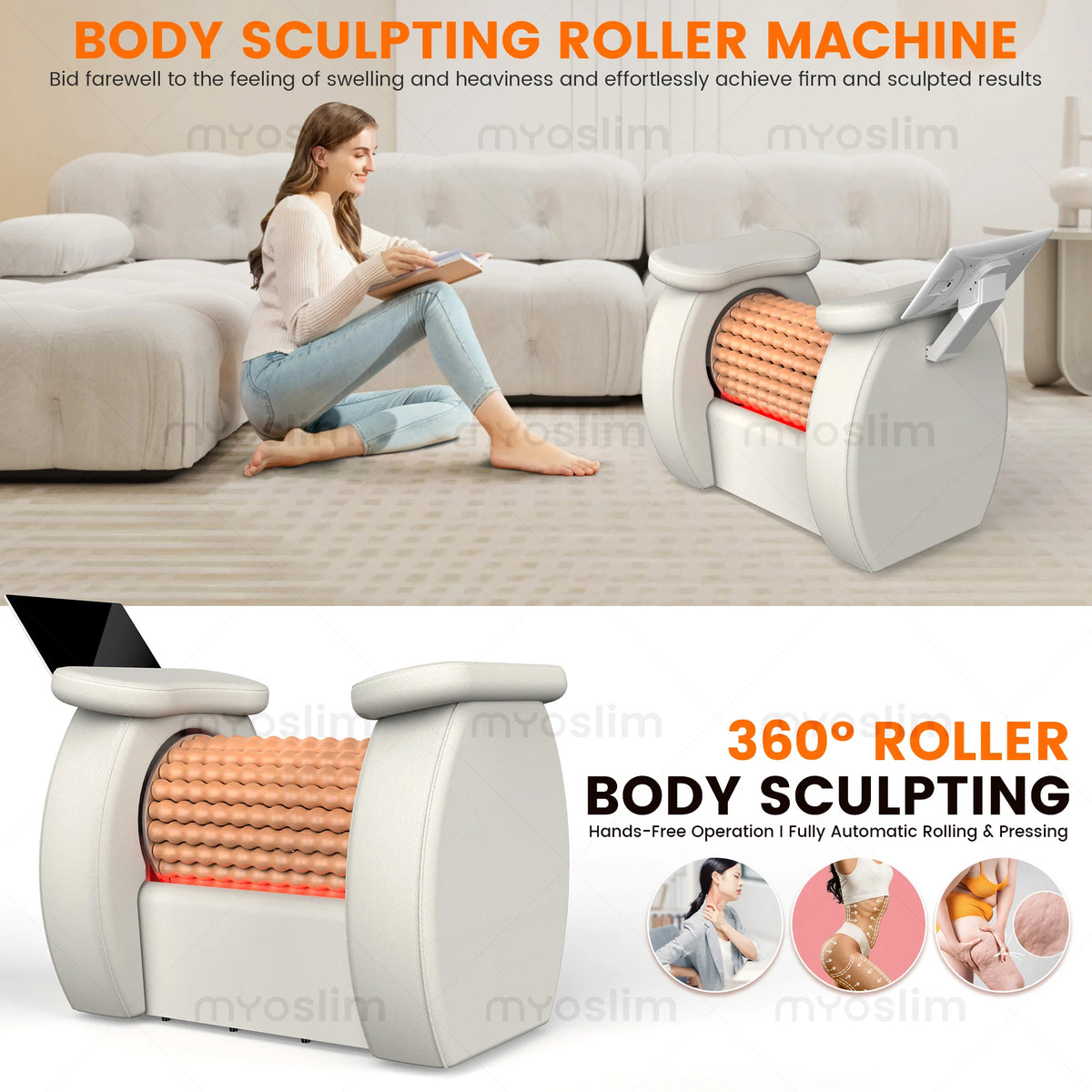 3D Roller Massage Chair for Full Body Comfort and Relief