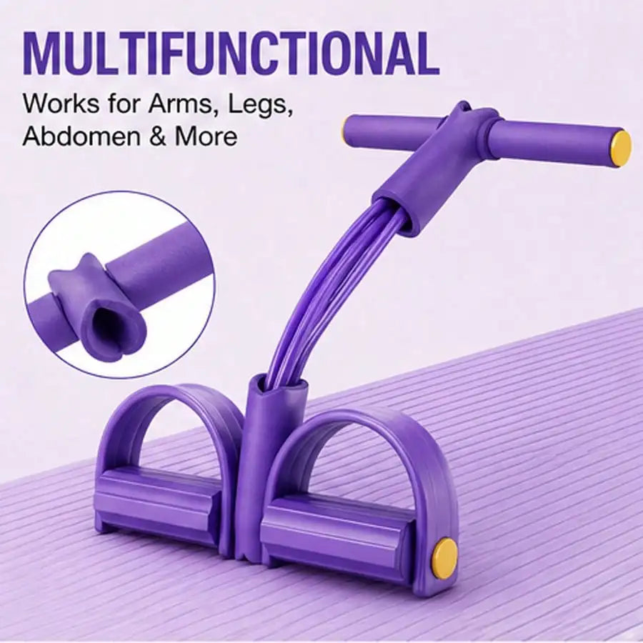 Resistance Bands With Ergonomic Grip For Home Gym Workouts