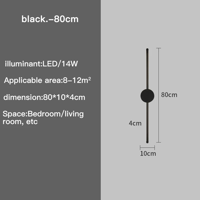 FRPY Modern LED Wall Lamp For Bedroom And Living Room