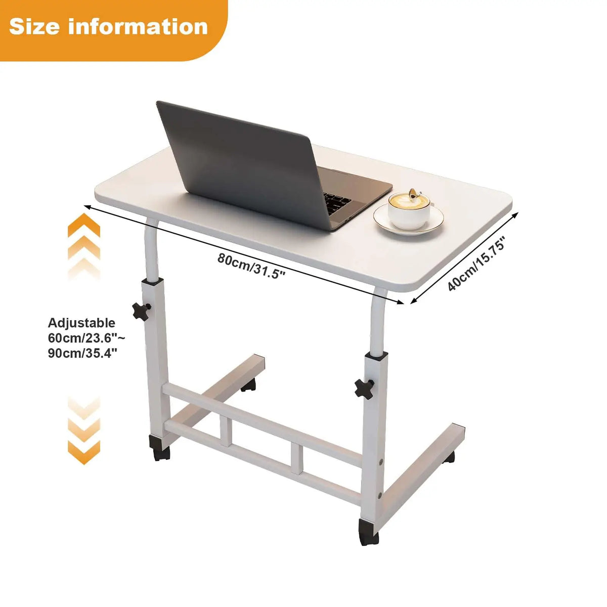 HiMISS Mobile Standing Desk With Wheels For Home Office