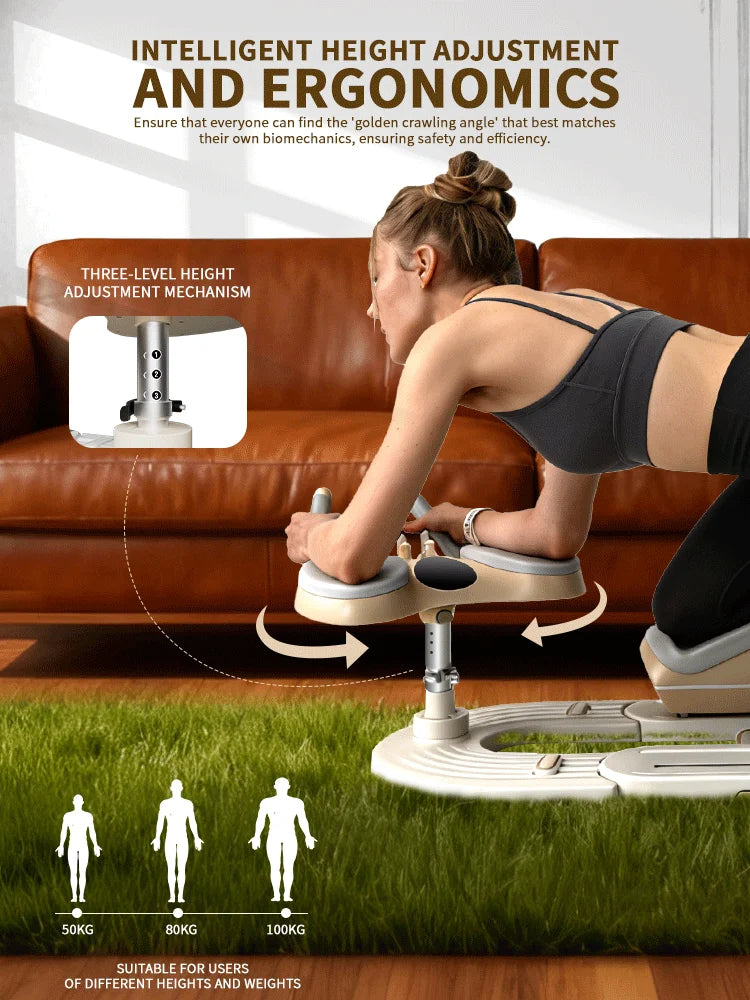 Multifunctional Home Back Stretch Trainer for Core and Waist Workouts