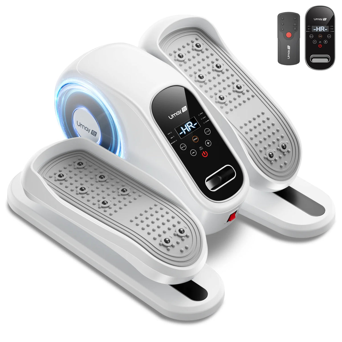 UMAY Under Desk Electric Elliptical for Home Office Workouts