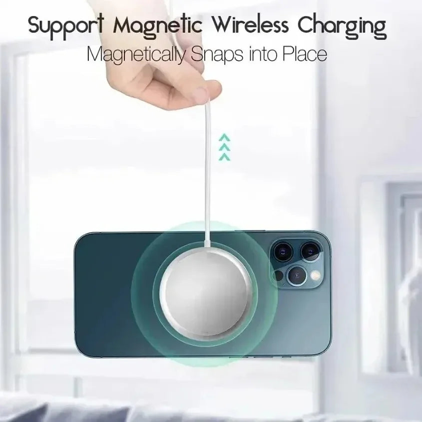 30W Magnetic USB C Wireless Fast Charger For Apple Devices