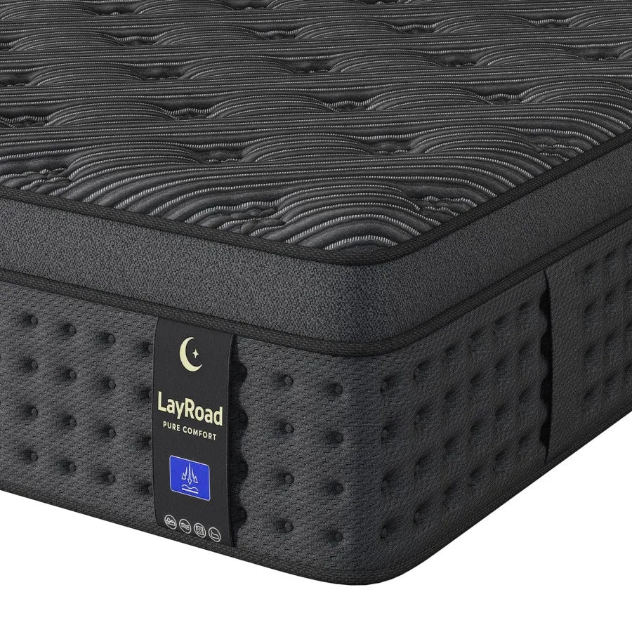 Memory Foam Hybrid Mattress With Pocket Springs Medium Firm Comfort